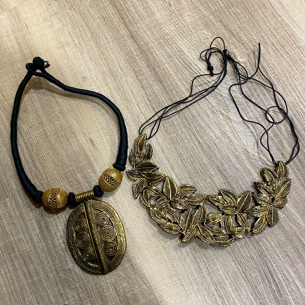 2 Costume Jewelry Necklaces